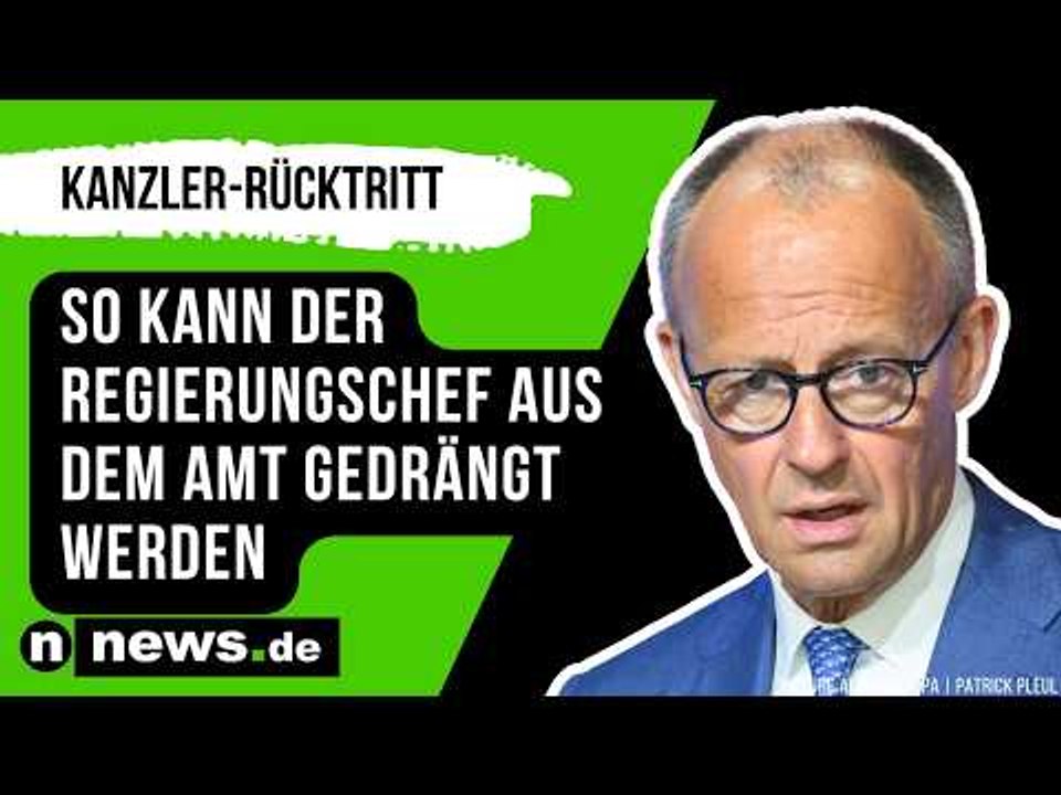 Kanzler-Rücktritt: Regierungschef aus dem Amt drängen - das sind die Optionen