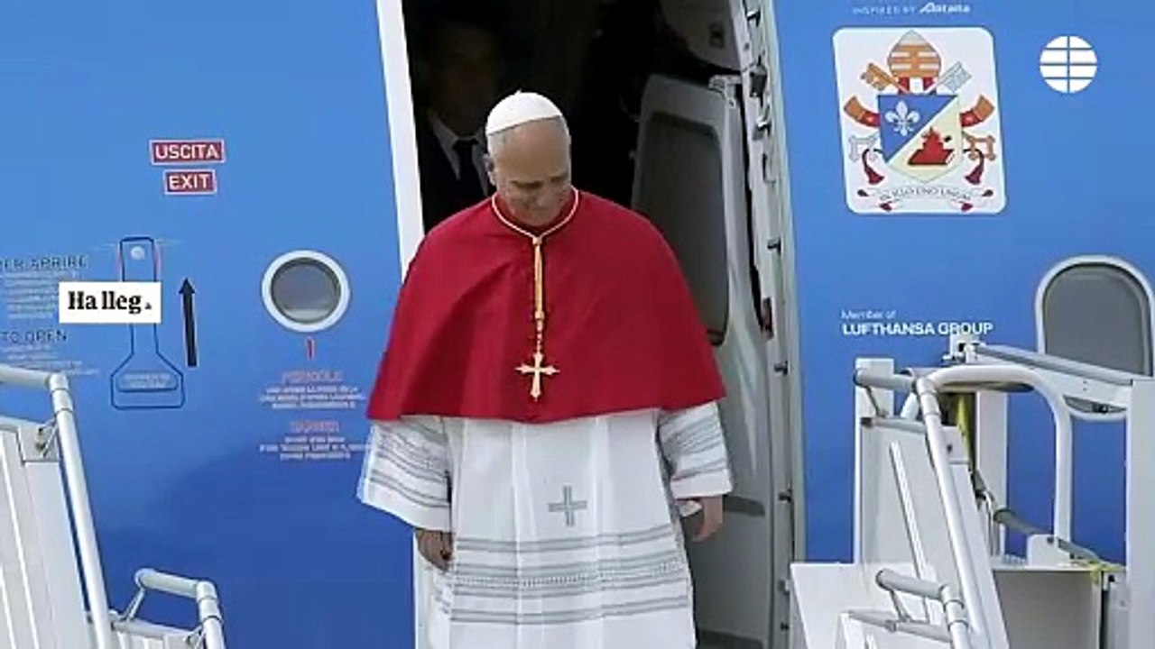 El Papa León XIV llega a Madrid