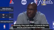 The Knicks' fight 'a freaking joy' for Mike Brown
