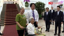 回味民主香腸 賴清德邀民眾參觀總統府、認識台灣民主故事