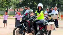 Jandarmadan miniklere çevre dersi