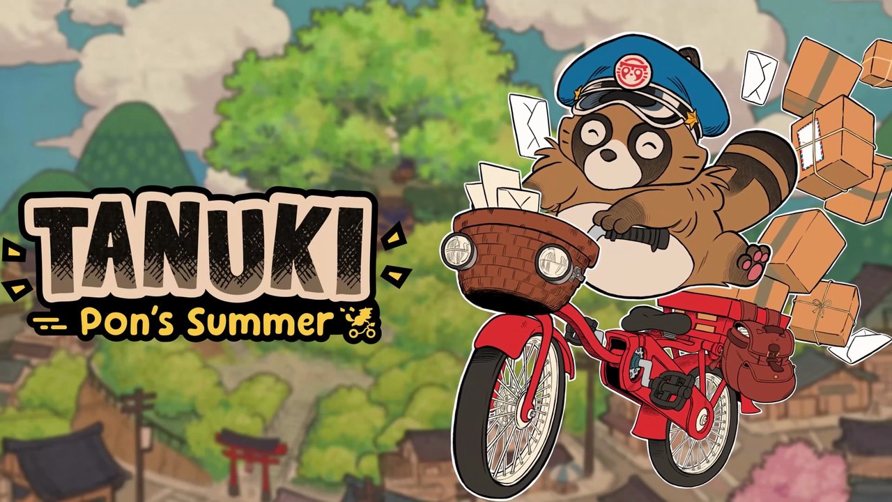TANUKI: Pon's Summer Gameplay Trailer (2026) | Cozy BMX Delivery Adventure Game