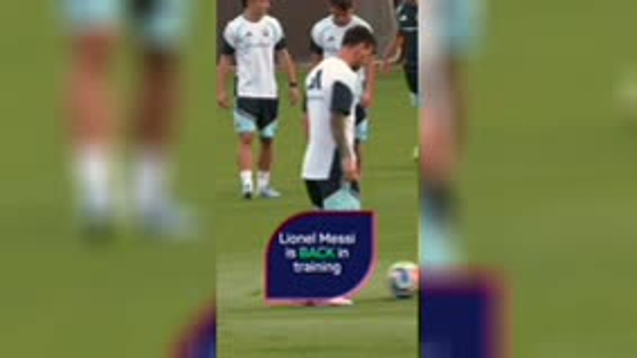Lionel Messi is BACK!