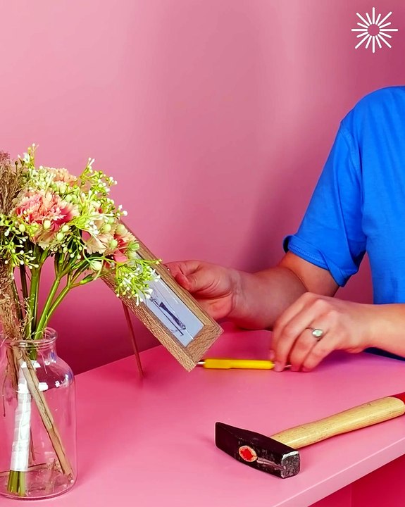Framing drawings with a touch of DIY magic! 🖼️✨