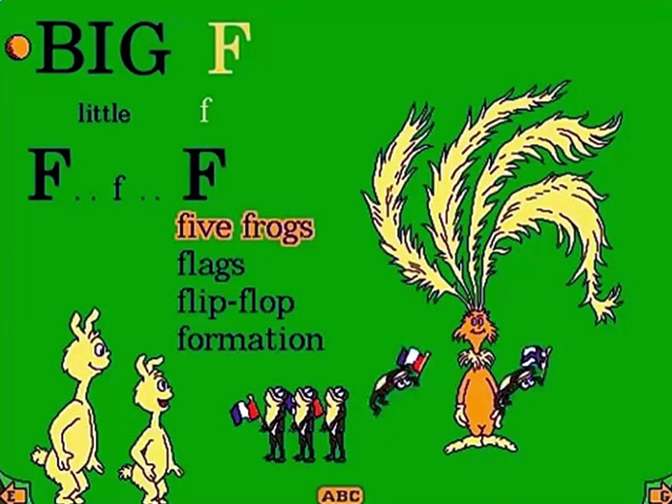 Dr. Seuss's ABC Living Books - Letter F