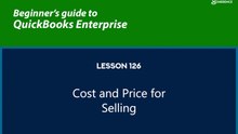 126 - Cost and Price for Selling