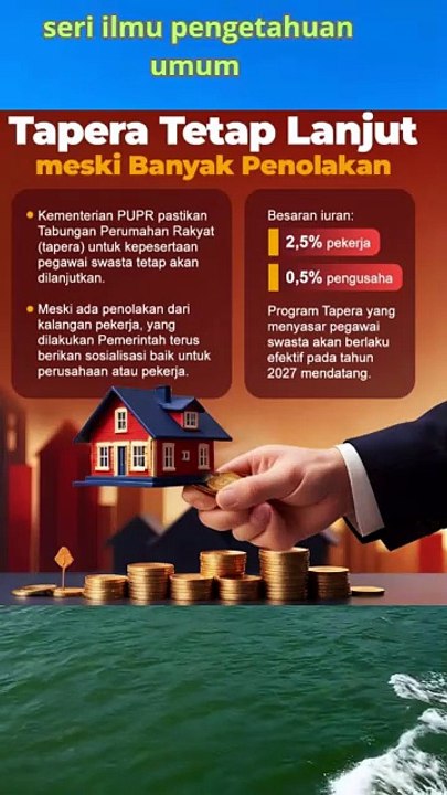 Iuran Tapera Tetap Berlaku 2027 meski Banyak Penolakan#UU Tapera#Tapera