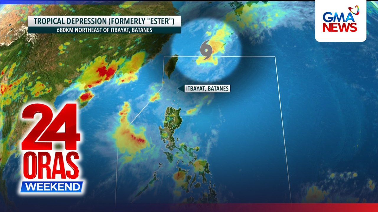 Bagyong Ester, nasa labas na ng PAR; Habagat at localized thunderstorms, magpapaulan sa bansa | 24 Oras Weekend