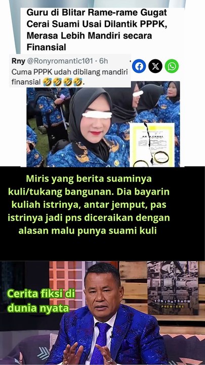 Jadi janda dan PPPK  katanya lebih membanggakan