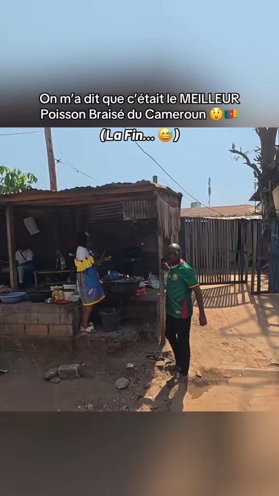 Le meilleur poisson braisé du Cameroun 😲🇨🇲