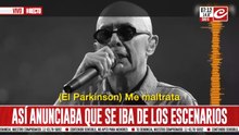 Dolor por la muerte del Indio: así anunciaba su retiro de los escenarios