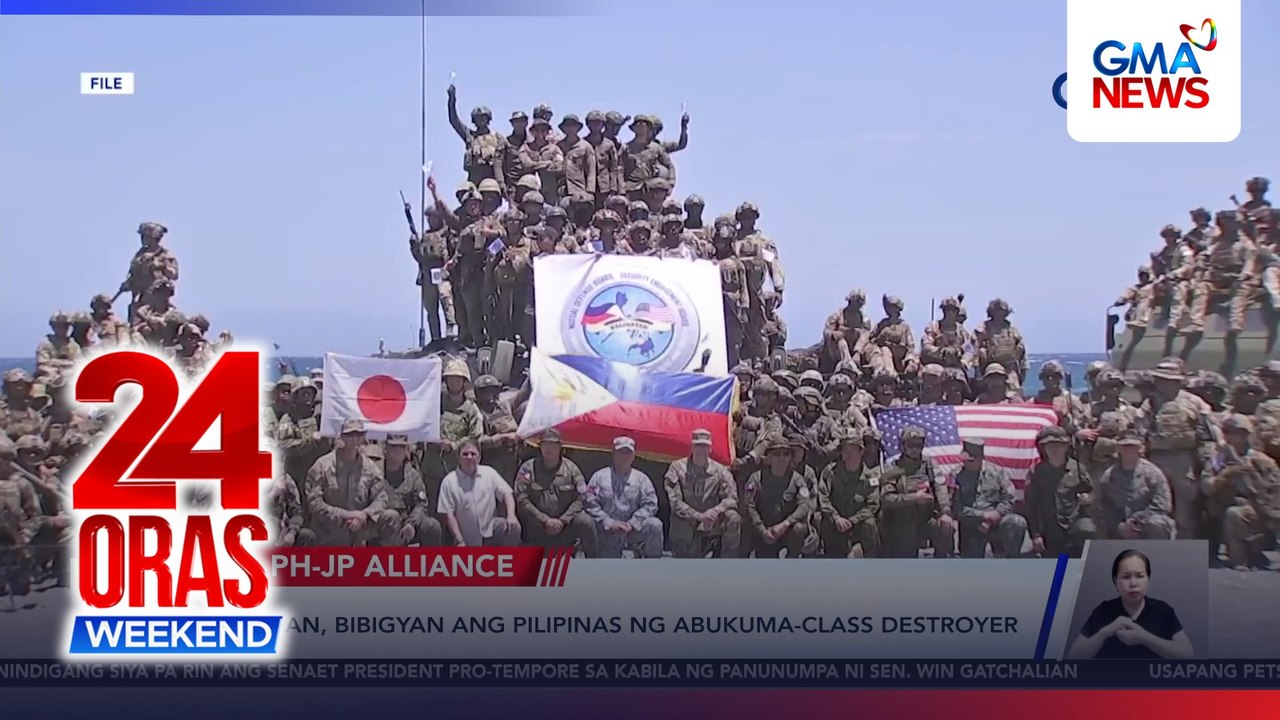 Giit ng Japan, 'di nila hangad manggiyera taliwas sa pananaw ng China | 24 Oras Weekend