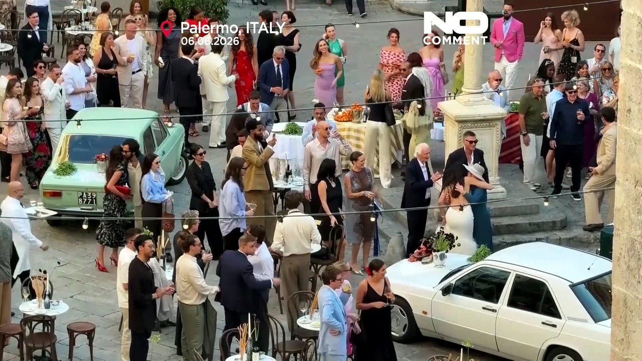 Dua Lipa und Callum Turner feiern Hochzeitsparty auf Sizilien mit Gästen
