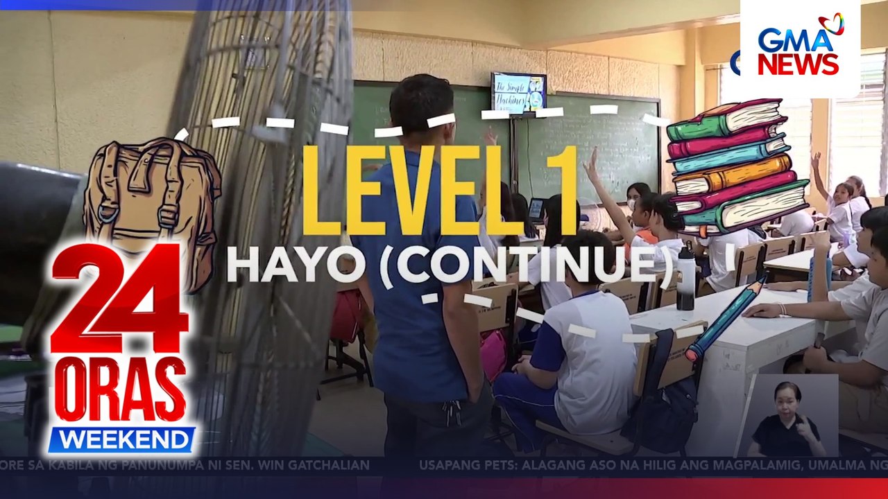 DepEd, may bagong guidelines para sa class suspension | 24 Oras Weekend
