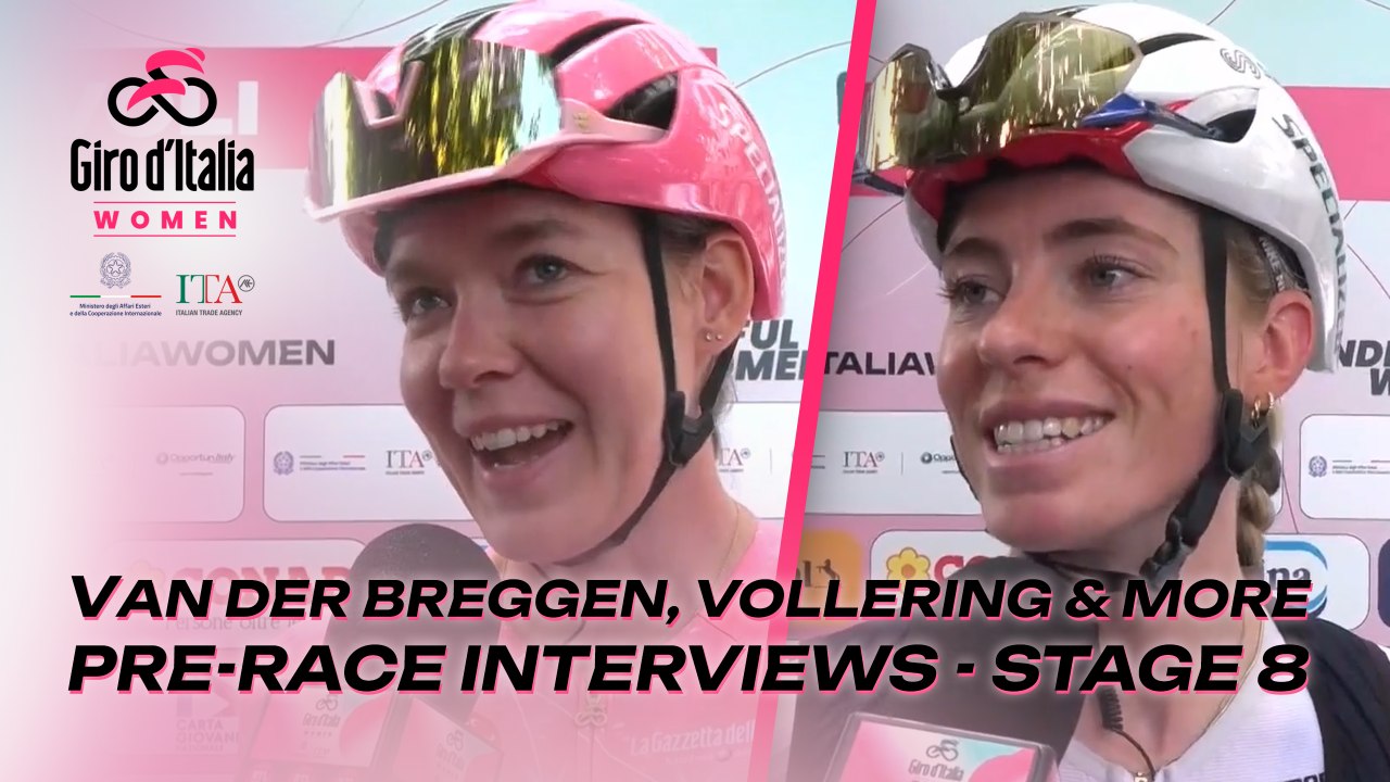 Demi Vollering: "Of course we have plans for today" | Interview Giro d'Italia Women 2026