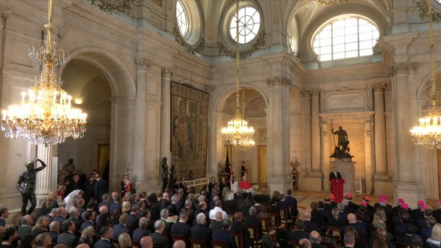 Discurso completo del Rey Felipe VI de bienvenida al Papa León XIV