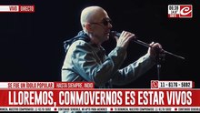 Misa ricotera: una verdadera multitud despidió al Indio en distintos puntos del país