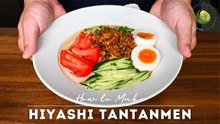 Cold Spicy Ramen for Summer (Hiyashi Tantanmen Recipe)