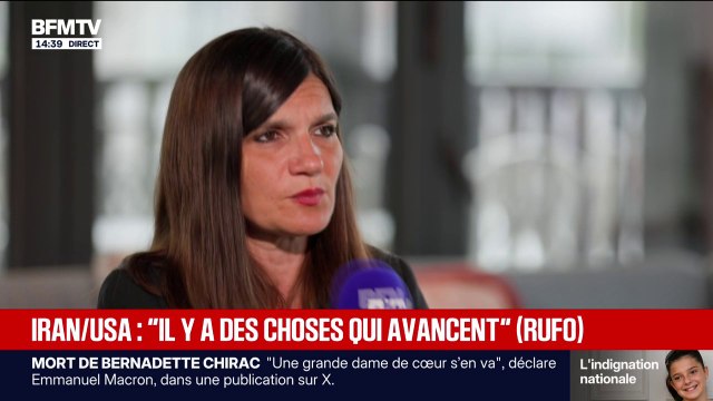 Guerre au Moyen-Orient: il y a des choses qui avancent , affirme Alice Rufo, ministre déléguée des Anciens combattants, en marge de l'anniversaire du débarquement en Normandie