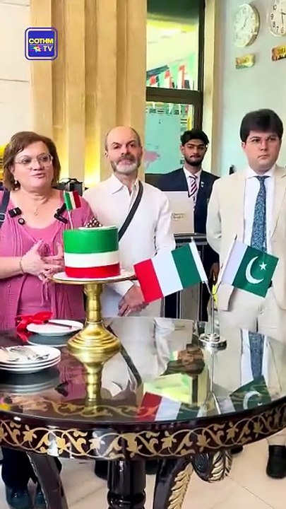 Marilina Armellin Shares Her Remarks at Italy-Pakistan Friendship Celebration Hosted by COTHM!
