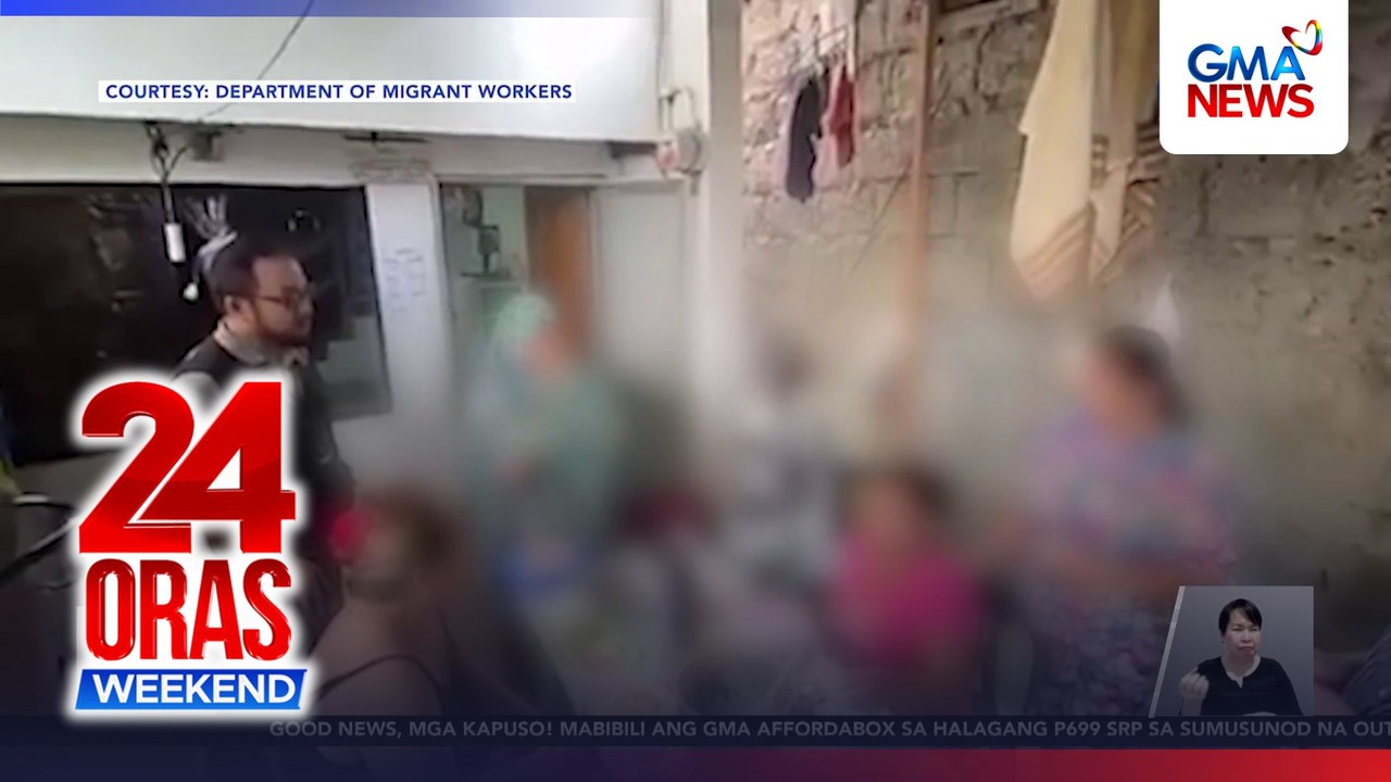 221 OFW applicants, sinagip sa mga ilegal at 'di makataong tinutuluyan | 24 Oras Weekend
