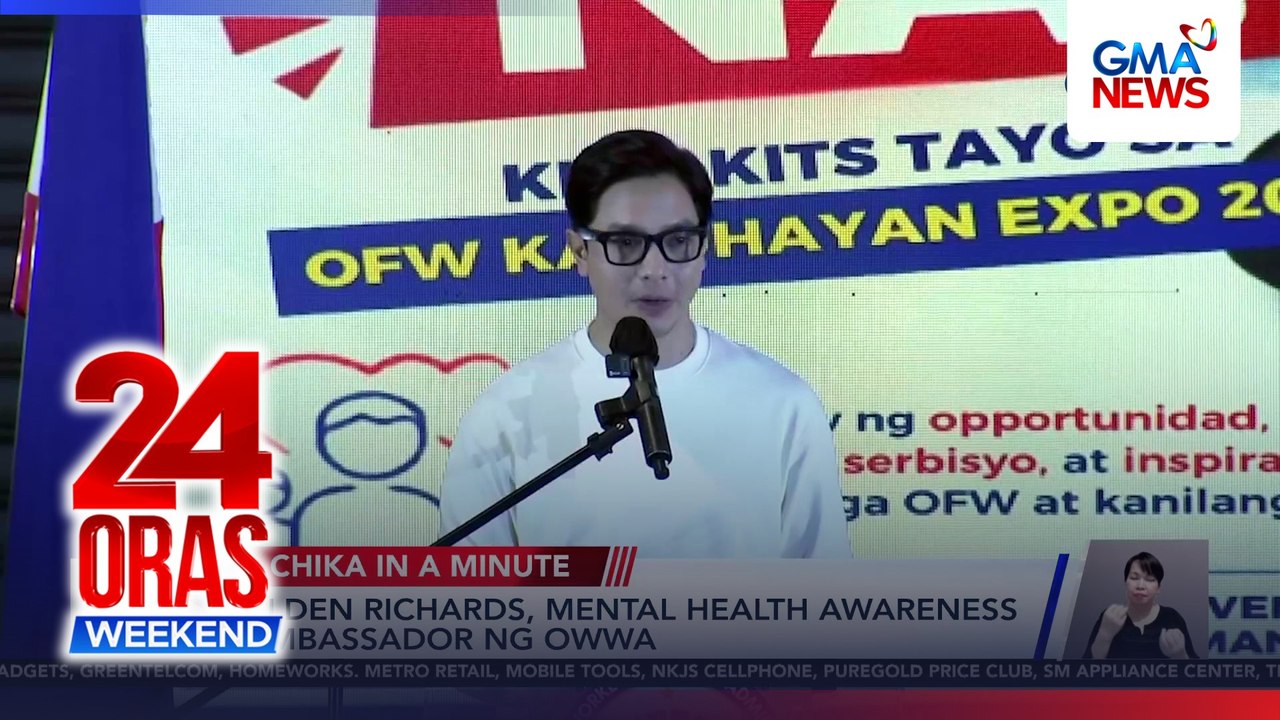 Chika in a Minute – Advocacy ni Alden; Josh Ford inoperahan; Shuvee turns 25 | 24 Oras Weekend
