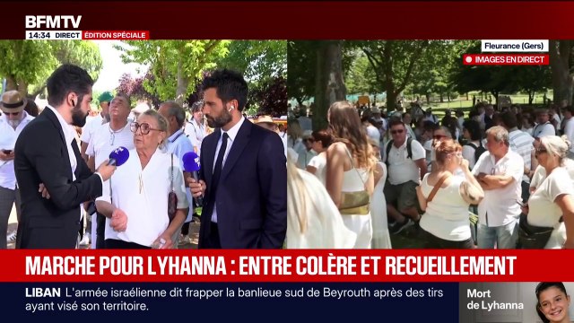 Marche blanche pour Lyhanna: on est tous derrière ses parents
