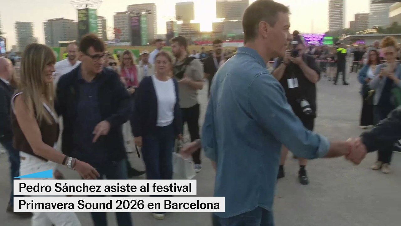 Pedro Sánchez en el Primera Sound 2026