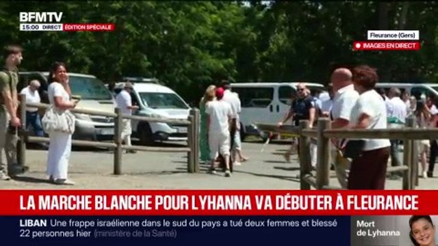 Suivez en direct la marche blanche pour Lyhanna à Fleurance dans le Gers