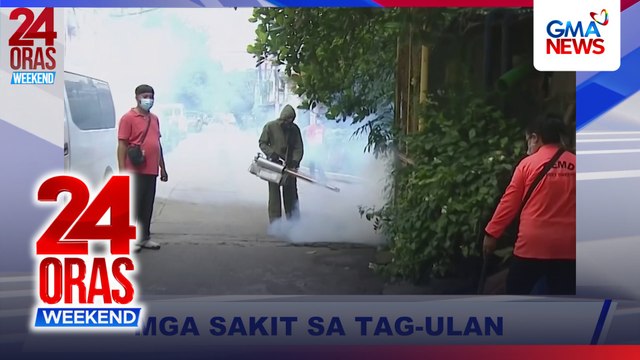 Publiko, pinag-iingat sa WILD diseases o mga sakit tuwing tag-ulan | 24 Oras Weekend