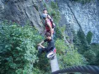 vidéo tous les 3 via ferrata de la bastille