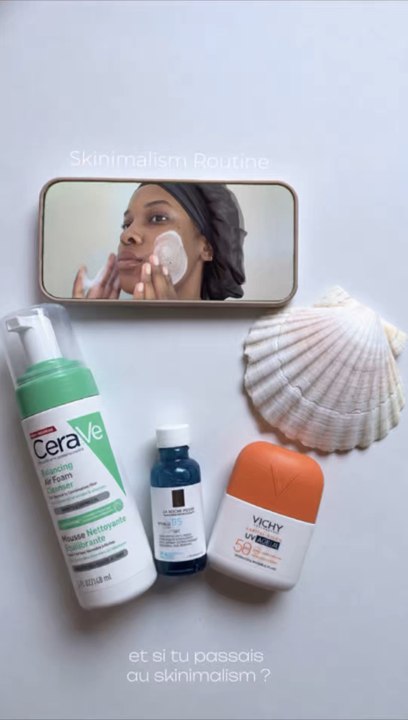 Skinimalism Routine 🤍✨