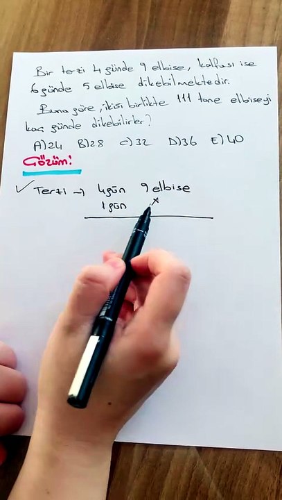 Matematik Oran Orantı