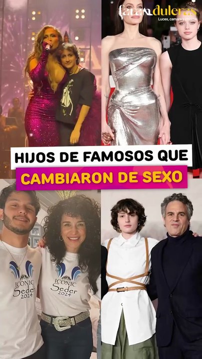 Hijos de famosos que cambiaron de sexo