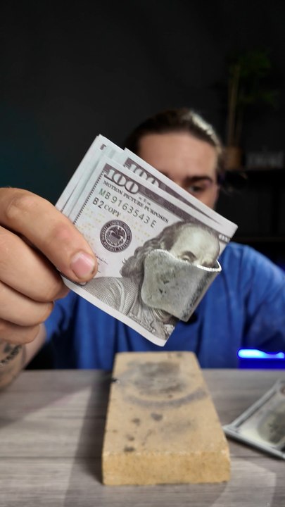 Creative Money Holder from Liquid Metal, Mini Spring Hammer Experiment, and Tire Repair with Rope!