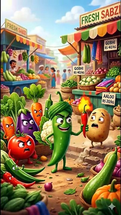 Sabjiyan wale cartoon