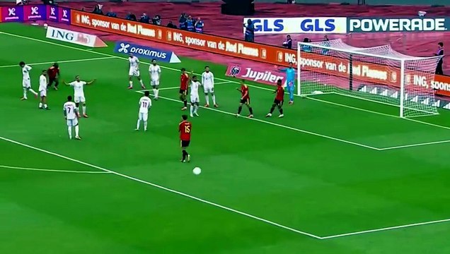 ملخص مباراة تونس و بلجيكا 0-5 اليوم اهداف مباراة بلجيكا وتونس ملخص مباراة بلجيكا وتونس اليوم