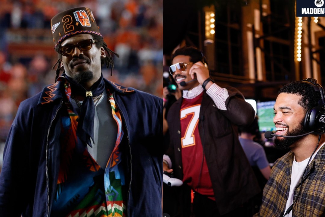 Cam Newton domina a Caleb Williams en Madden y no lo deja olvidarlo