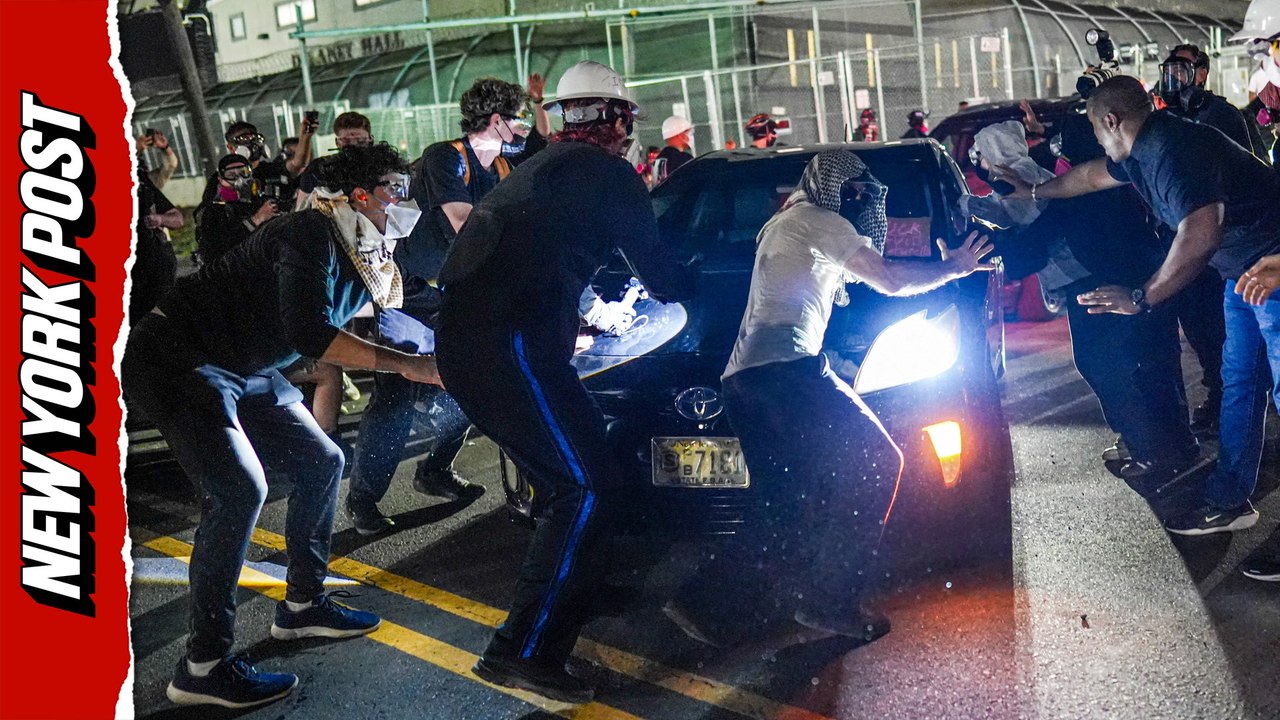 Delaney Hall chaos: Protester struck by car outside ICE facility during standoff