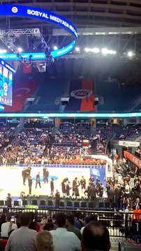 Takım Anonsu - Bahçeşehir Koleji v Beşiktaş Gain - Türkiye Sigorta Basketbol Süper Ligi Play Off Yarı Final 3. Maç