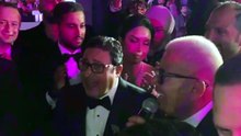 أجواء احتفالية رائعة جمعت عمرو دياب بمحمد فؤاد وحمادة هلال في ليلة زفاف مايا زيادة ابنة شقيق الفنان عماد زيادة