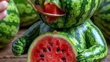 Watermelon asmr Eating Video