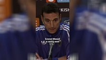Scaloni teases Messi's comeback ahead of World Cup