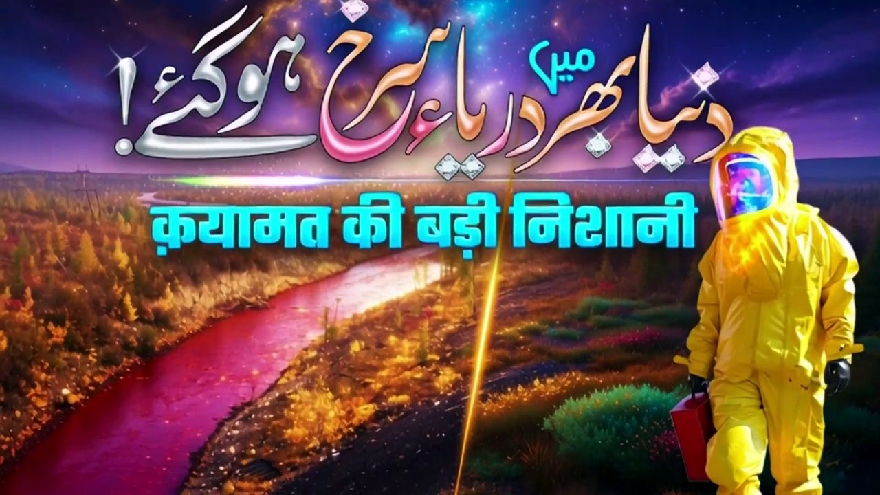 Rivers around the world turned red! _ Noor TV