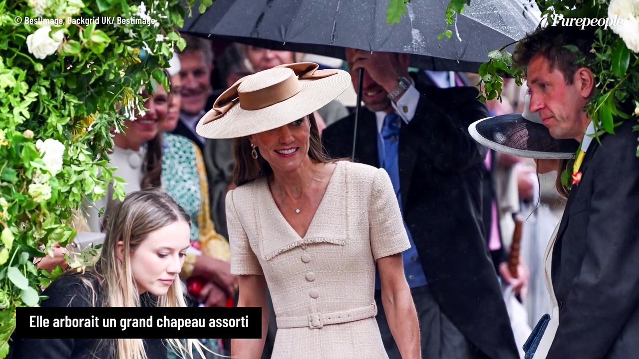 Mariage royal de Peter Phillips et Harriet Sperling : la touche française de Kate Middleton face à une mariée d'une élégance intemporelle