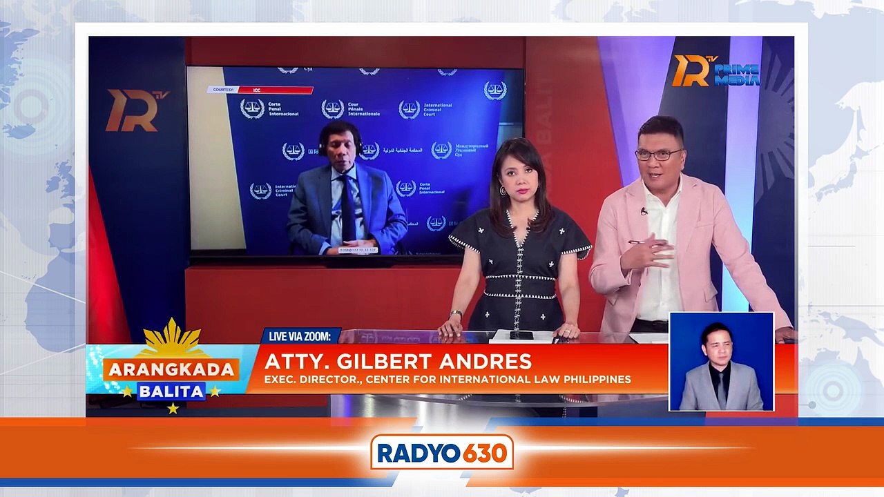Supreme Court Cannot Order Duterte’s Return, No Longer in Philippine Custody – Atty. Andres [Full Movie]