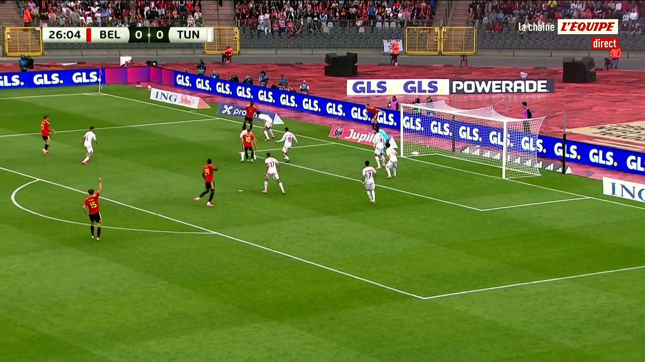 Le replay de Belgique - Tunisie - Football - Match amical