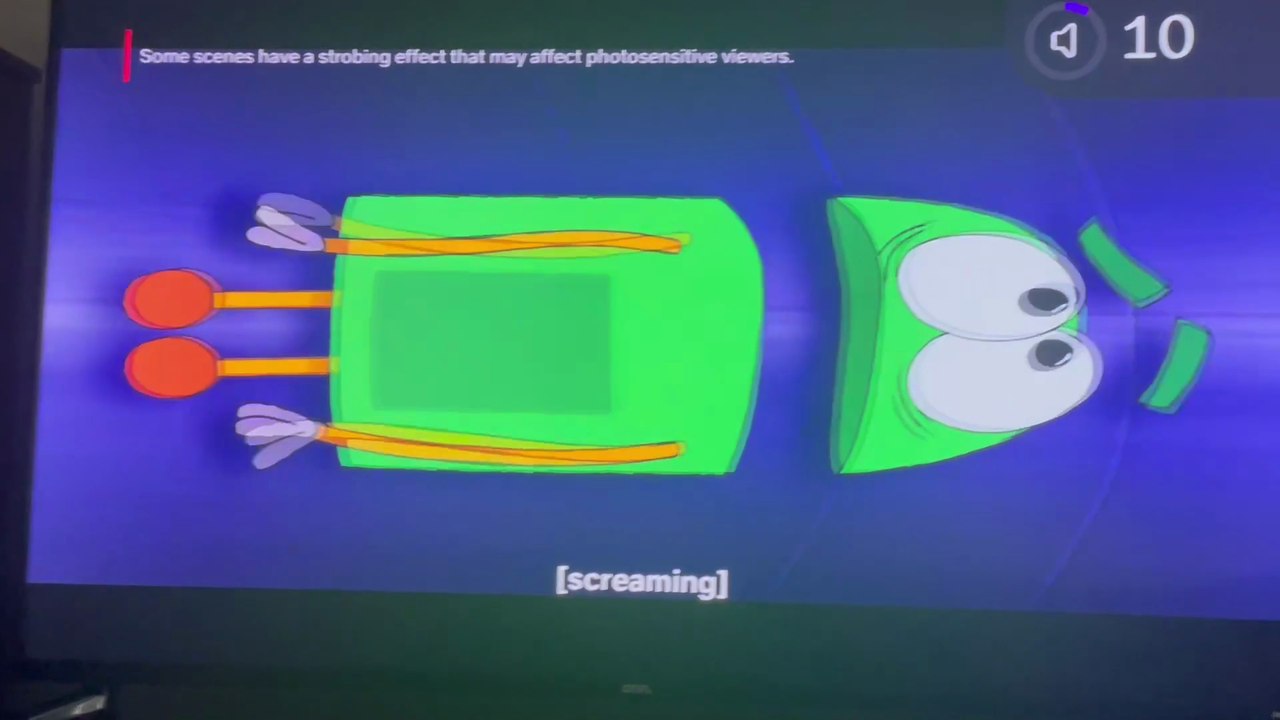 Storybots beep screaming