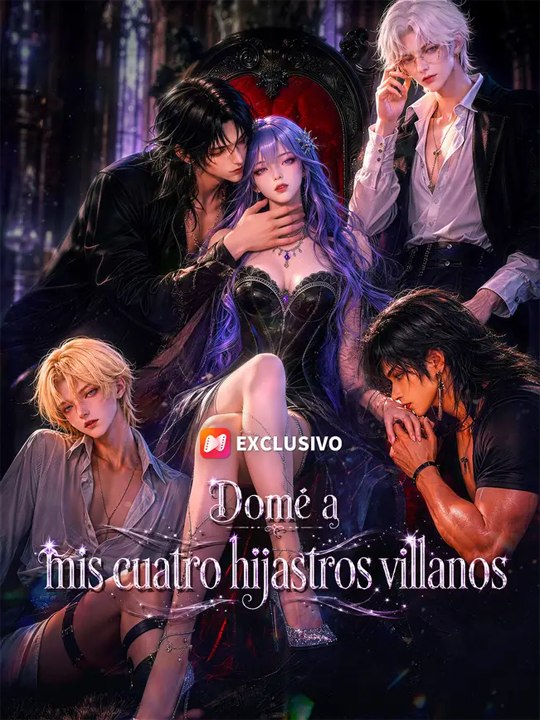Doblado]🔥❤️Domé a mis cuatro hijastros villanos completa😈
