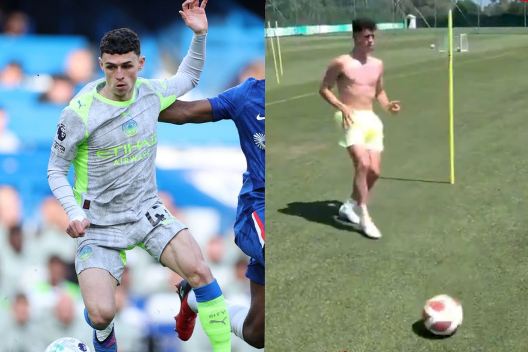 Phil Foden luce más motivado que nunca tras quedarse fuera del Mundial